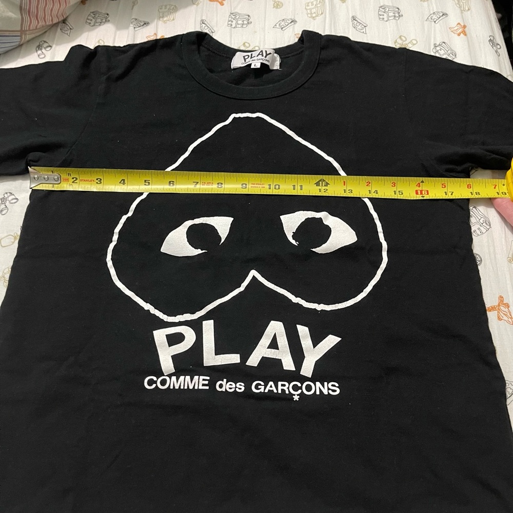 Comme Des Garcons black and white heart tshirt - Picture 7 of 7